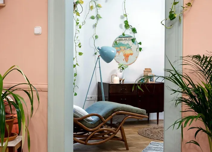 Lägenhet Cozy Boho Apartment, Super Central, Parliament, Netflix Budapest